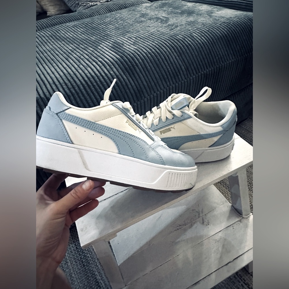 PUMA Baby Blue Sneakers
